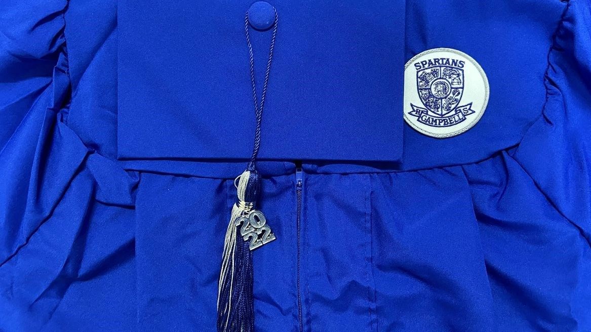 graduation gown